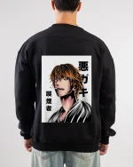 Anime printed Sweatshirt | Cool Manga Style Printed Sweatshirt - Image 3