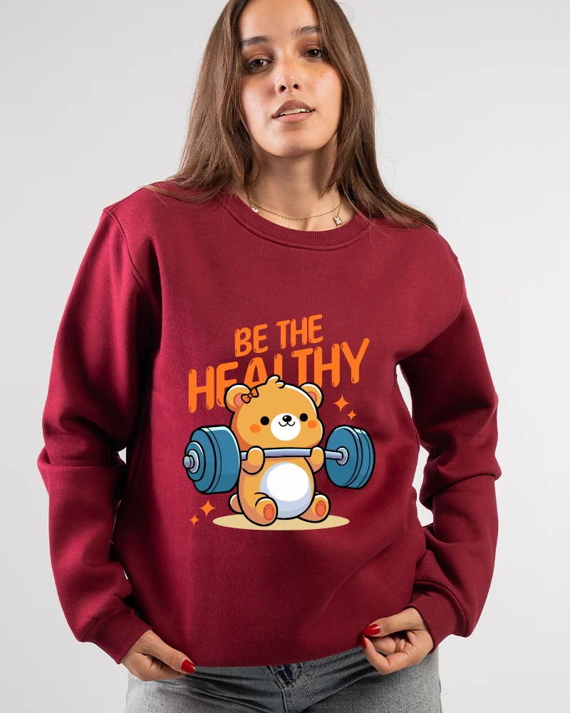 Be-The-Healthy-Sport-Sweatshirt-1 Be The Healthy Sport Sweatshirt - Image 1