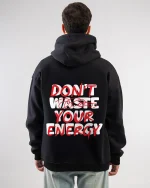 Don’t Waste Your Energy – Front & Back Design Template - Image 2
