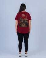 Peaky in El-Sayeda — Women’s Rounded T-Shirt - Image 3