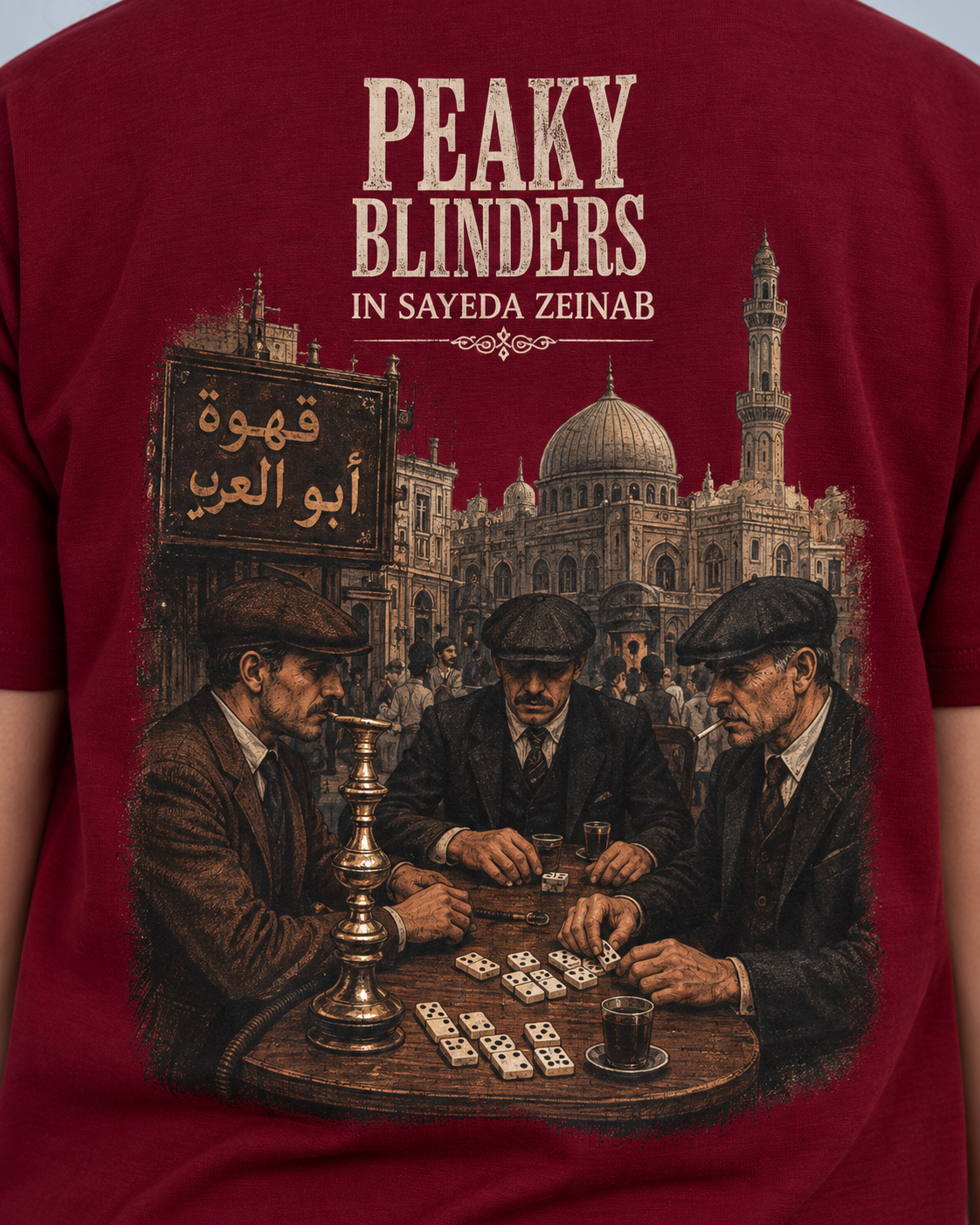ChatGPT Image Sep 27, 2026, 05_19_26 PM Peaky in El-Sayeda — Women’s Rounded T-Shirt - Image 1