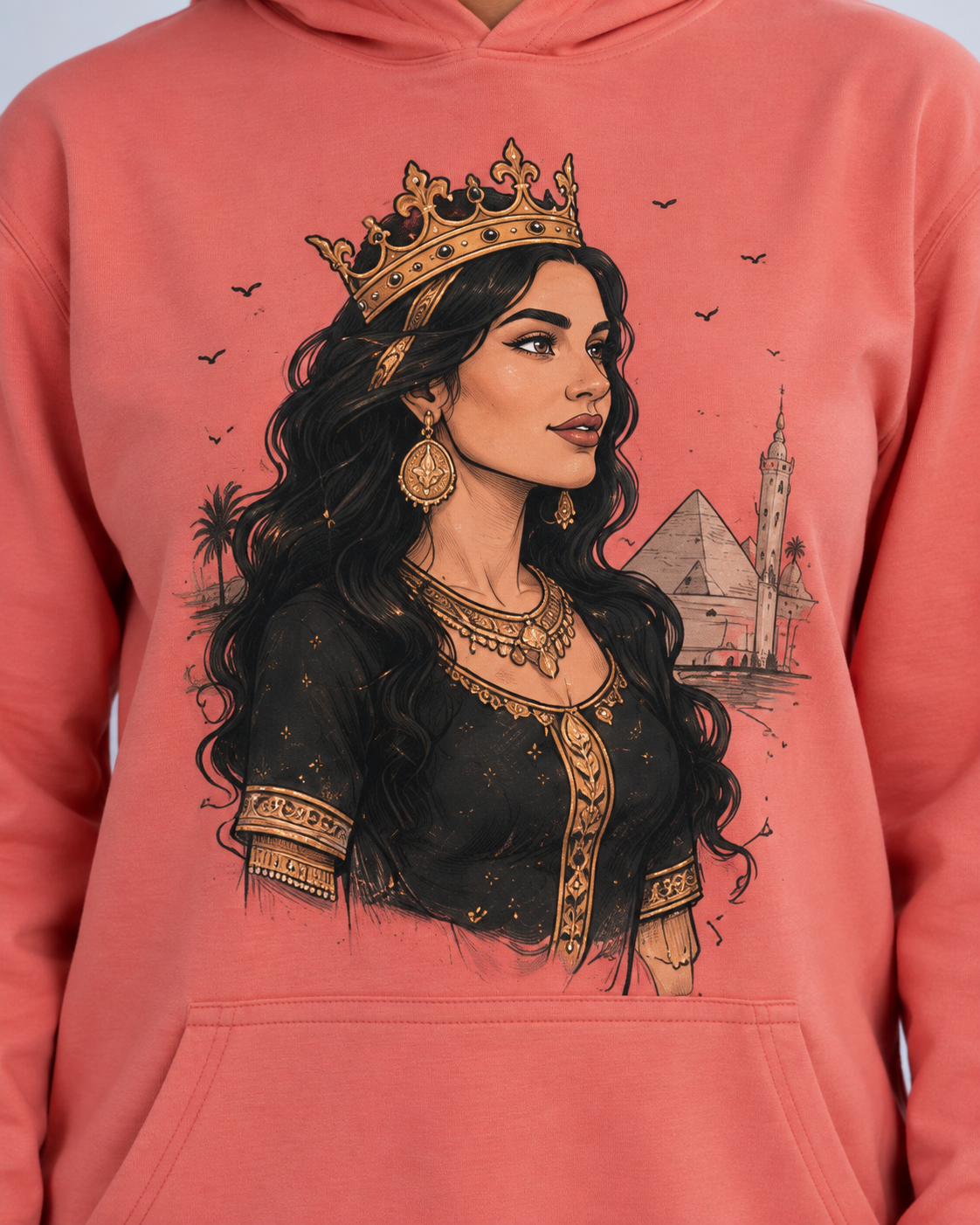 ChatGPT Image Sep 28, 2026, 02_35_35 PM Queen of Egypt — Women’s Summer Hoodie - Image 1