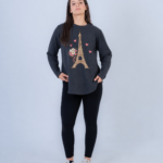 Paris in Bloom — Women’s Long Sleeve T-Shirt