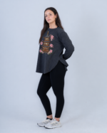 Tokyo Bloom — Women’s Long Sleeve T-Shirt - Image 2