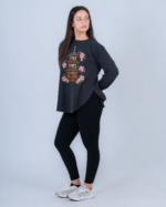 Tokyo Bloom — Women’s Long Sleeve T-Shirt - Image 3