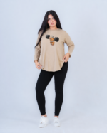 Hamster Gains — Women’s Long Sleeve T-Shirt - Image 3